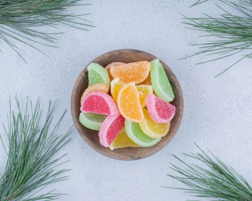 Cómo hacer fruta escarchada